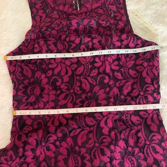 Eliza J fit and flare lace sleeveless dress Size 10 - Picture 7 of 13